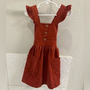 Adorable corduroy dress